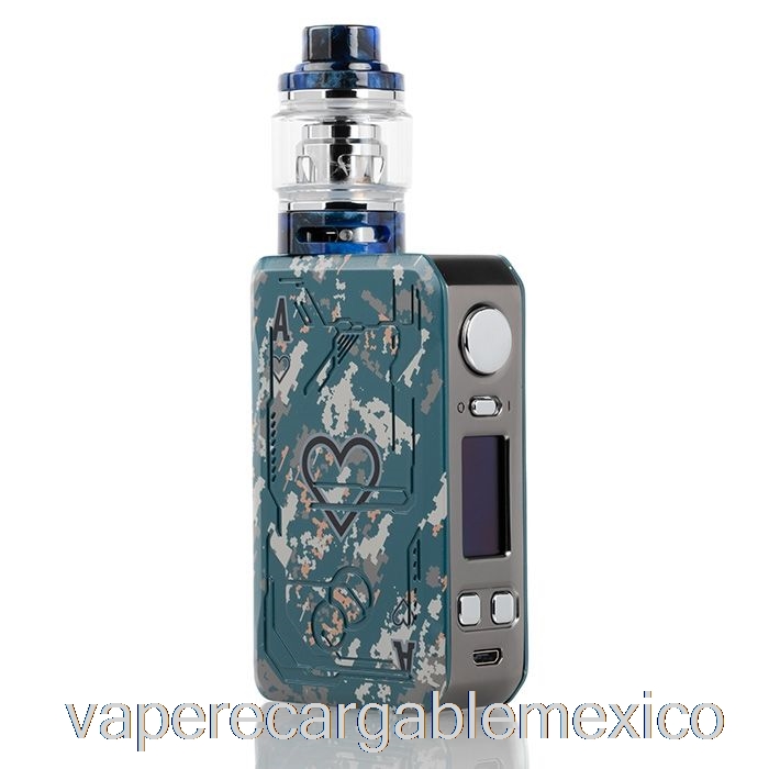 Vape Recargable Teslacigs Poker 218w Kit De Inicio Azul